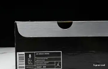 Hyperoad Grey' Jordan Retro 5 'Wolf 0702